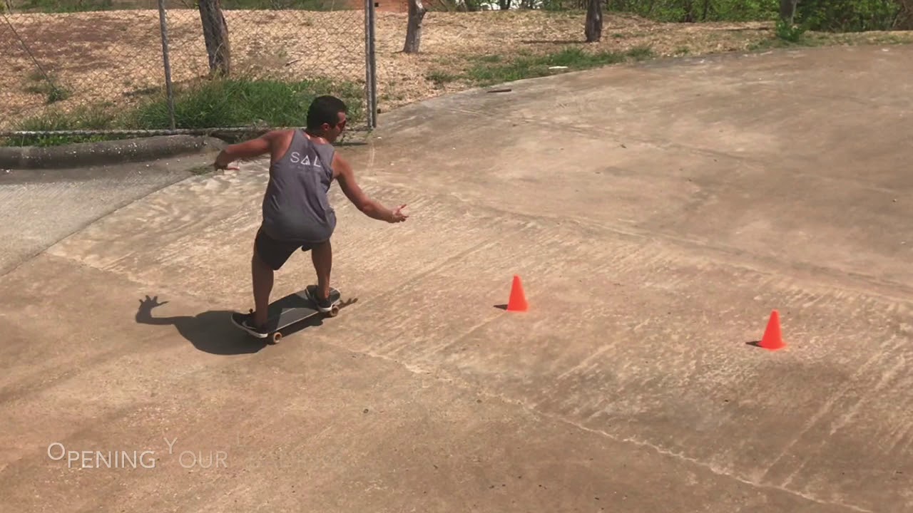 How To Bottom Turn On A Carver Skateboard