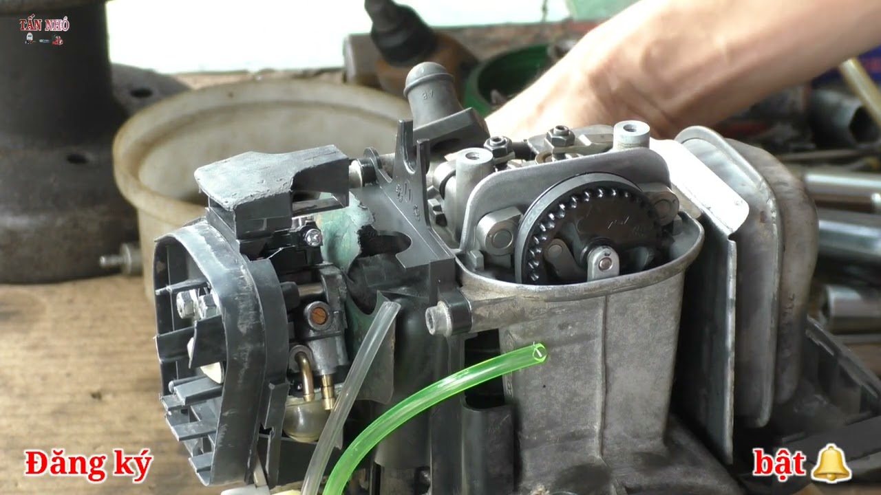 Sửa máy Honda cắt cỏ, cách cân chỉnh cò và khe hở xupap phù hợp giật nhẹ và tăng tối đa công suất.