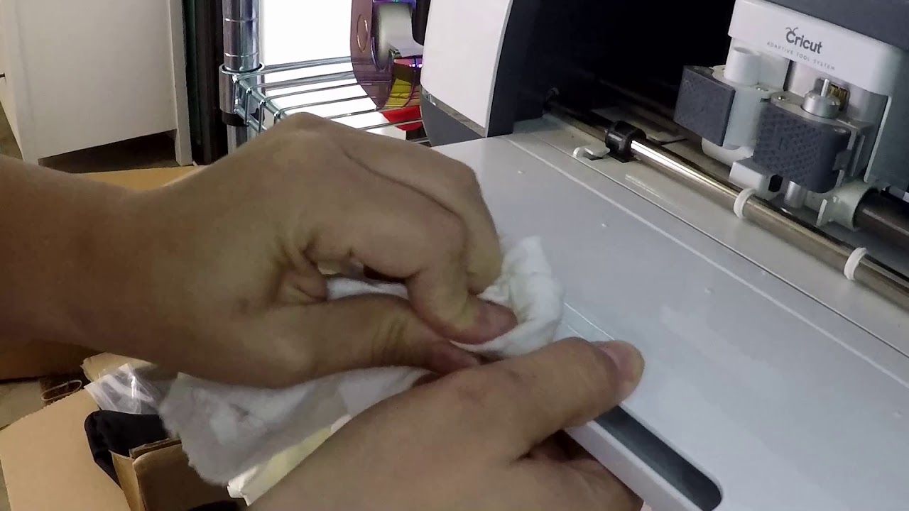 Как очистить машину Cricut