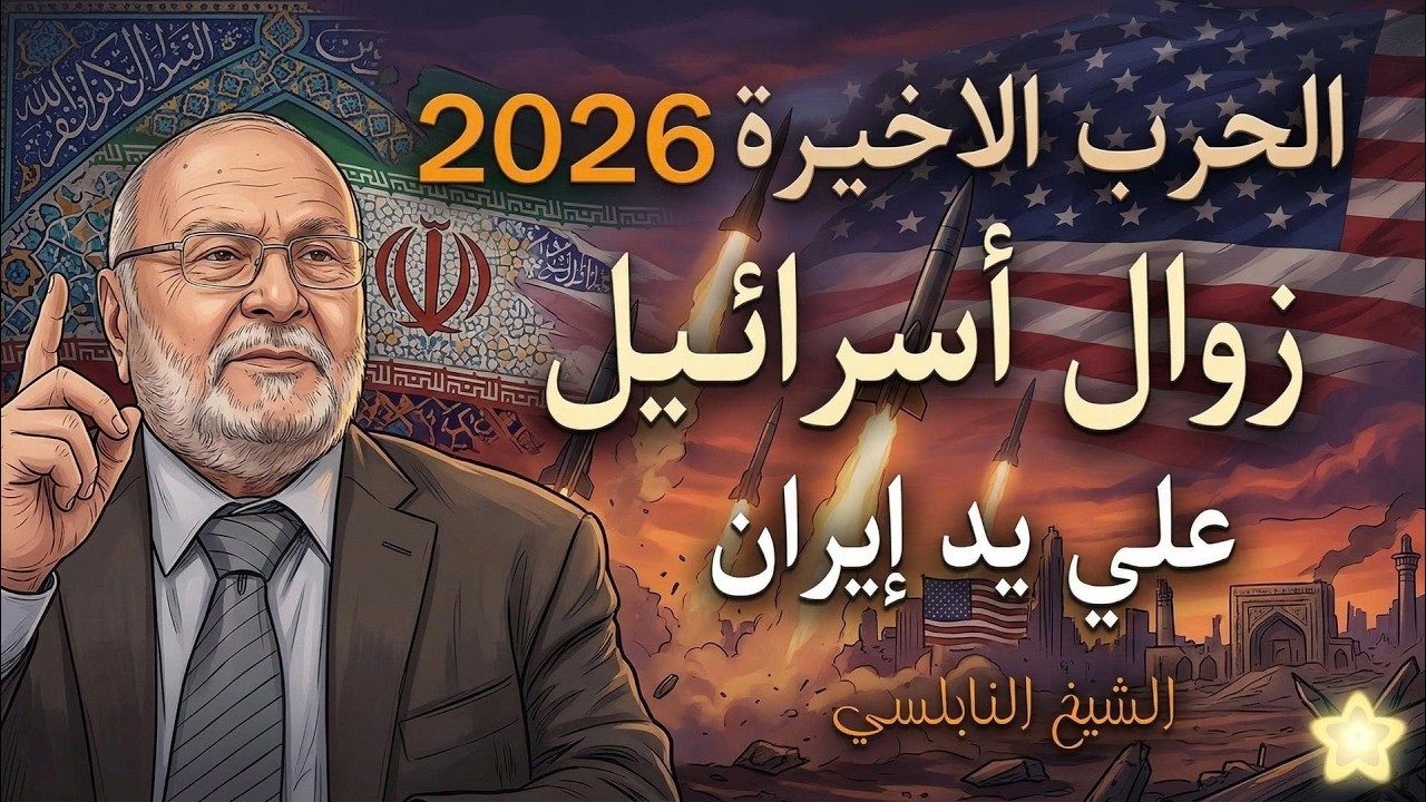 زوال اسرائيل على يد ايران |  بالدليل القراني والبراهين  | الحرب الاخيرة  2026  | الشيخ  النابلسي
