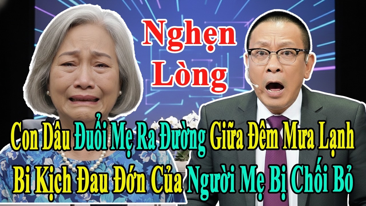 TÂM SỰ CÙNG VĂN SÂM: SỰ THẬT ĐAU LÒNG ĐẰNG SAU NGƯỜI ĐÀN BÀ BỊ CON TRAI ĐUỔI KHỎI NHÀ TRONG ĐÊM MƯA