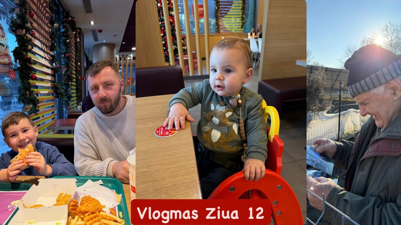 ☃️VLOGMAS~ Ziua 12☃️ Cred ca ne ia o răceală zdravănă 🙈