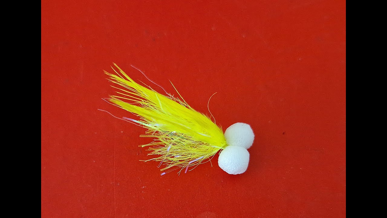 Tying a Fluo Yellow Booby with gamefishingireland