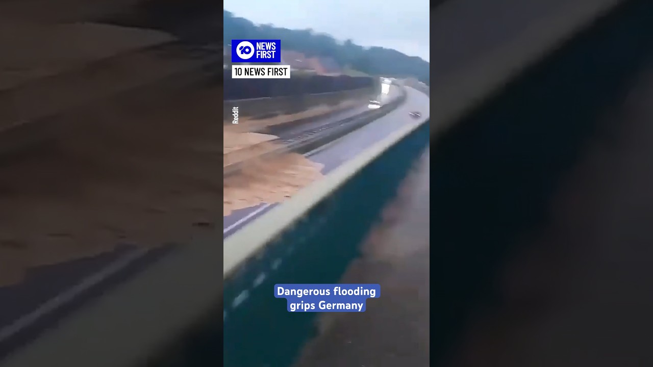 Dangerous Flooding Grips Germany | 10 News First