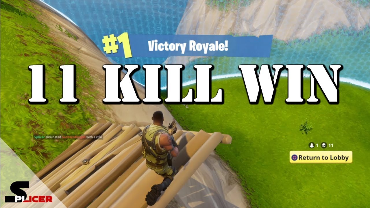 Epic 11 Kill Victory Royale - Fortnite Battle Royale