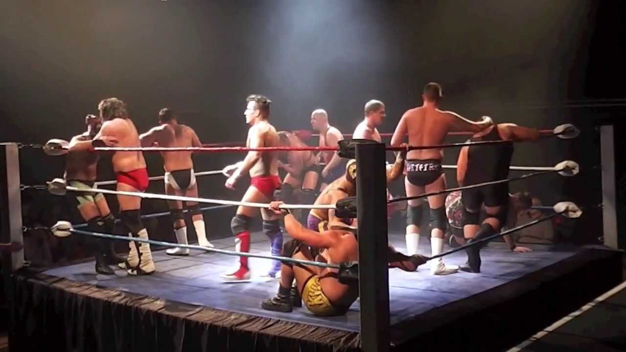 ASW RUMBLE from Leamington Spa 31/1/2014 All Star Wrestling UK