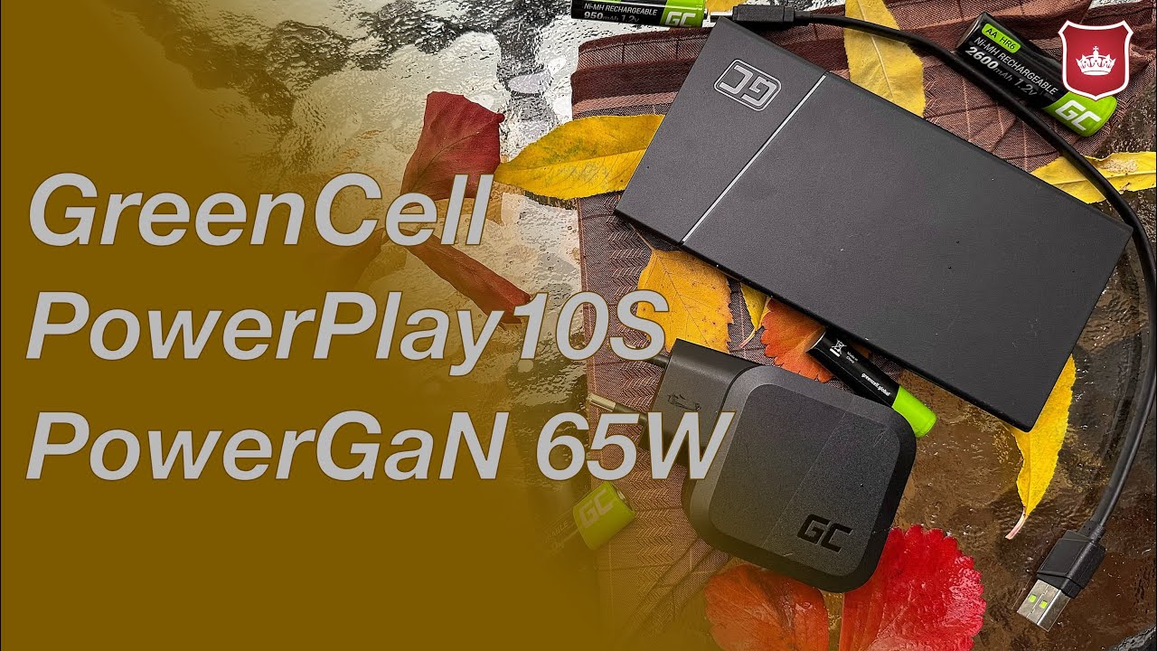 GreenCell PowerPlay10S I ładowarka GreenCell PowerGaN 65W