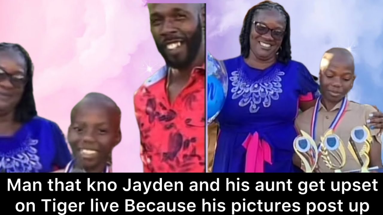 MAN GET UPSET ON TIGER LIVE BECAUSE HIS PICTURE POST UP ON JAYDEN GRADUATION PICTURE WITH HIS AUNT