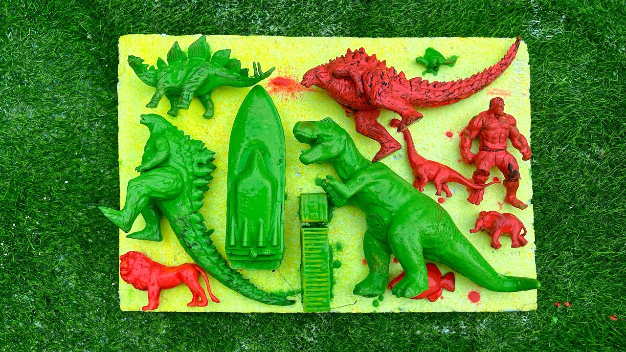 Dinosaurus Jurassic World Dominion: T-rex/ Brachiosaurus/ Skibidi/ Spider-Man/ KingKong/ KingGidorah