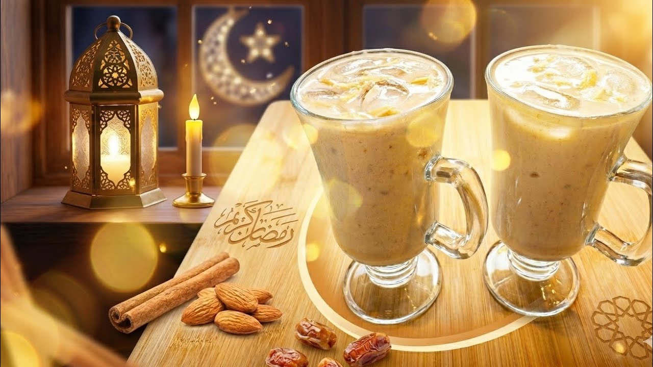 Ramadan Special Energy Drink | Boost Immunity Naturally | Creamy Dates Almond Milk. 🌙
