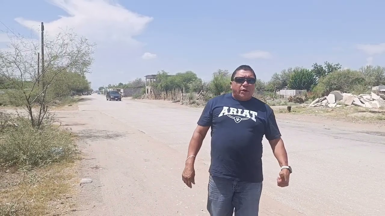 El COMPA DEL FRESNO los saluda desde santo niño aguanaval coahuila y el río aguanaval 
