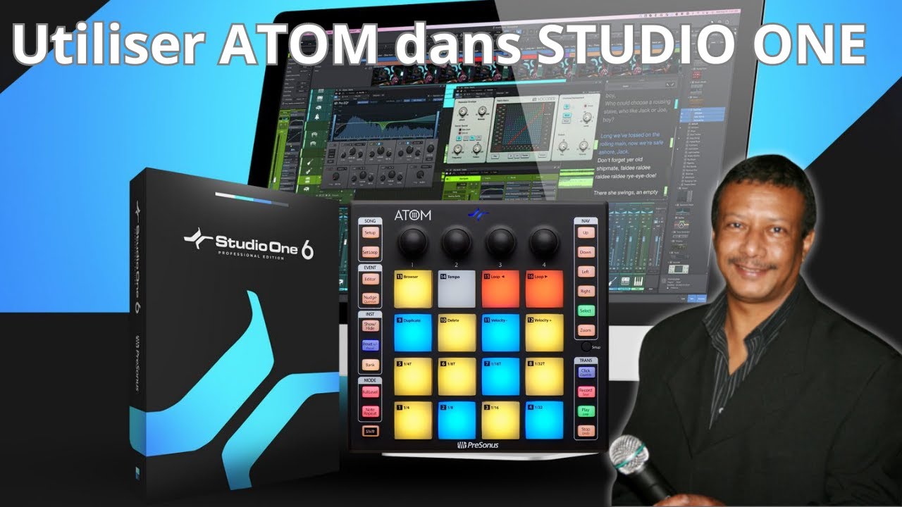 Utilisation ATOM dans Studio One