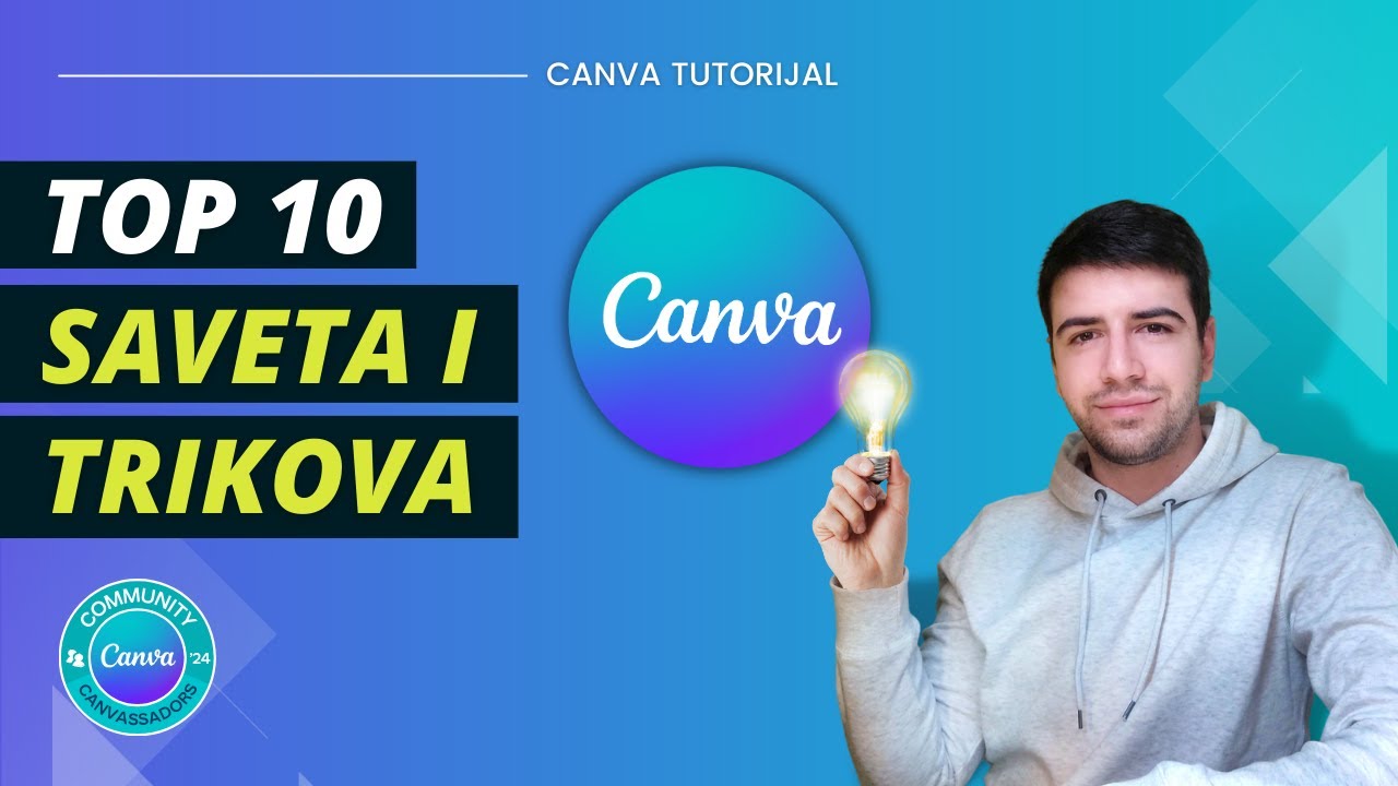 TOP 10 / Canva saveti i trikovi 2022. / Miloš Brender
