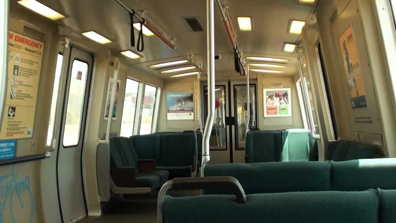 BART From Richmond to MacArthur - Full Section Ride (HD)