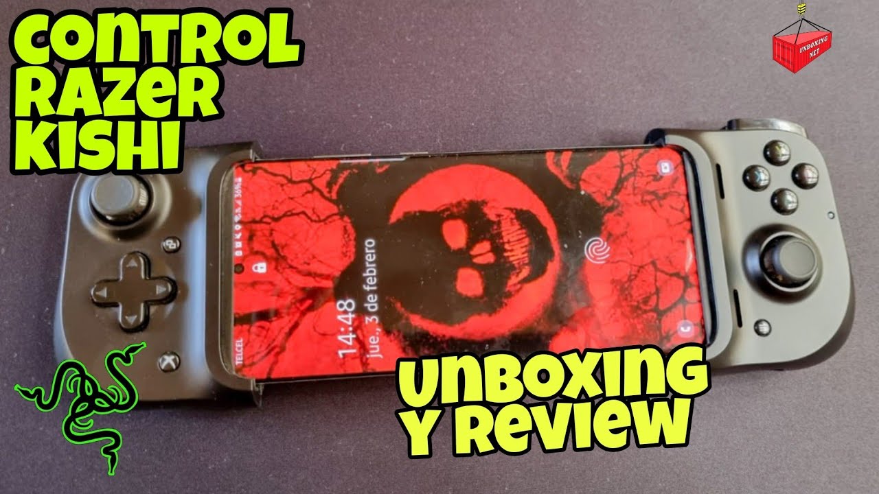 CONTROL PARA CELULAR RAZER KISHI - Unboxing y Review