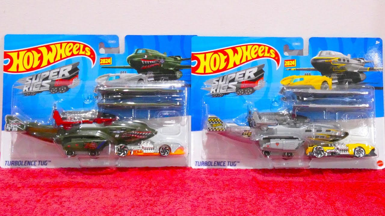 2024 Hot Wheels SUPER RIGS Turbolence Tug (Both Variations)