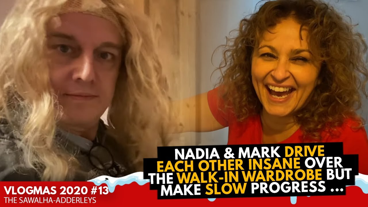 VLOGMAS 13 Надя и Марк сводят друг друга с ума из-за гардеробной, но продвигаются медленно..