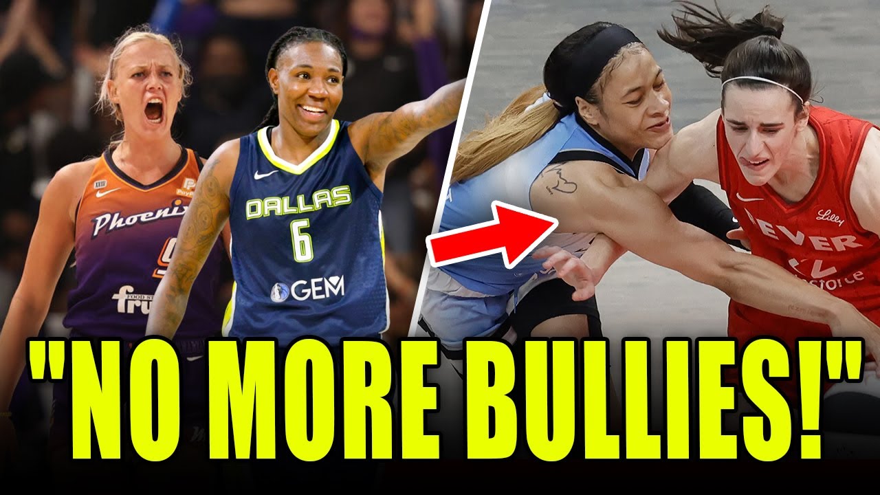 WNBA Bullies FURIOUS As Caitlin Clark Gets ENFORCERS Natasha Howard & Sophie Cunningham!