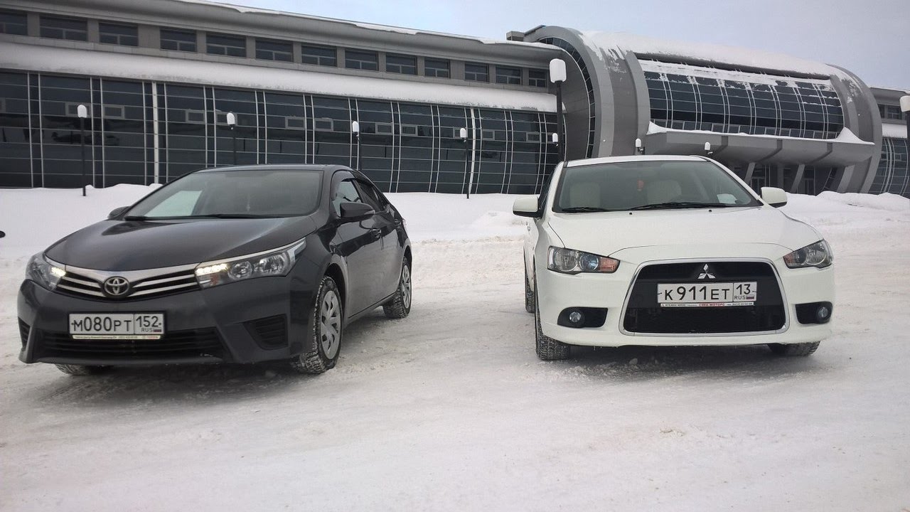JDM уже не тот Lancer X/Corolla XI
