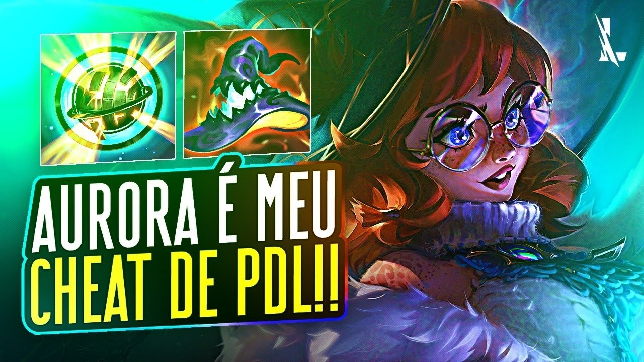 AURORA É A CAMPEÃ QUE MAIS ME DEU PDL ESSA SEASON!! VAI CONTINUAR BROKEN NA S20!! | LoL Wild Rift