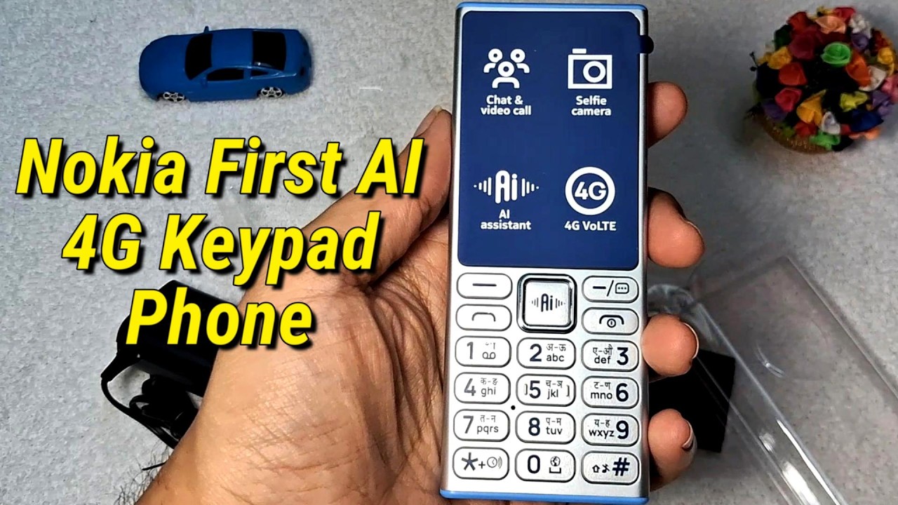 Nokia AI Assistant First 4G Feature Phone | HMD Nokia 210 4G 2026 Keypad Phone Unboxing & Review |