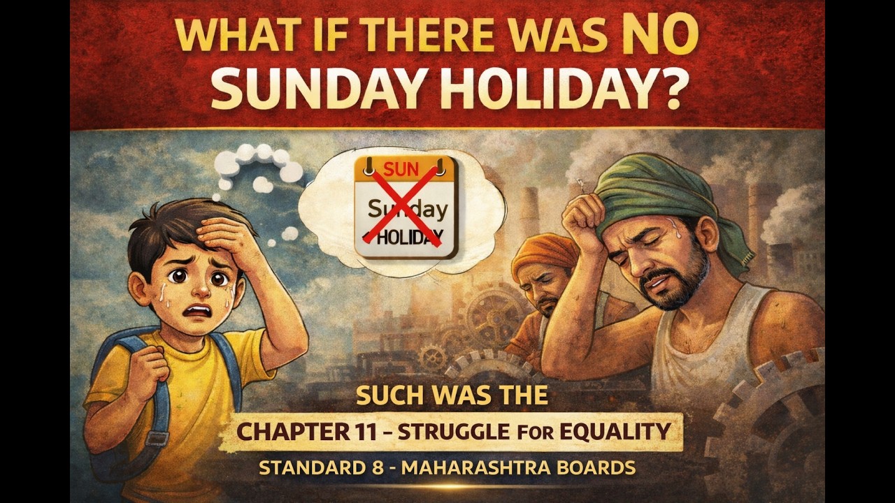 Chapter 11 &ndash; Struggle for Equality| History | Standard 8 | Maharashtra Board