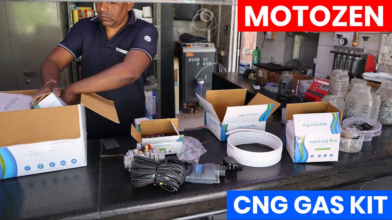 Motozen Sequential CNG Gas Kit Unboxing