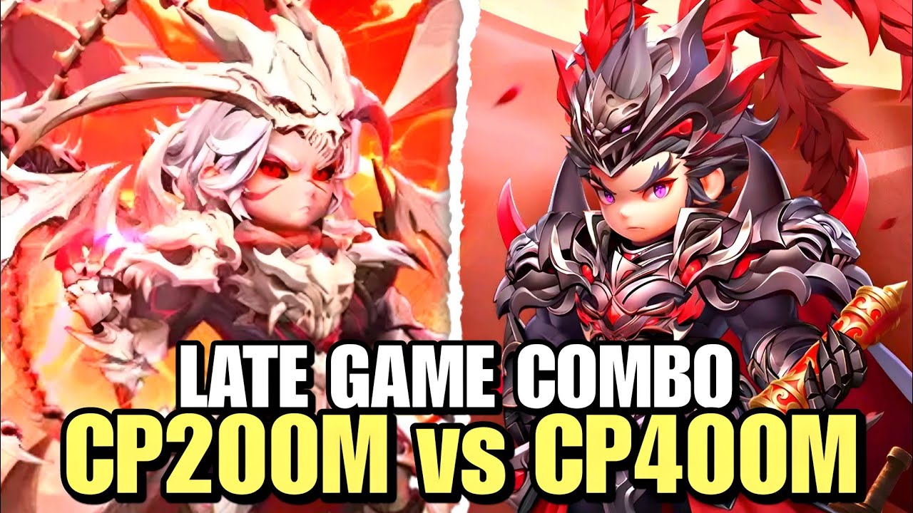 Duel LuBu 200M vs 400M! Top Rank Build & Combo for Late Game - SAMKOK NEW FORCE
