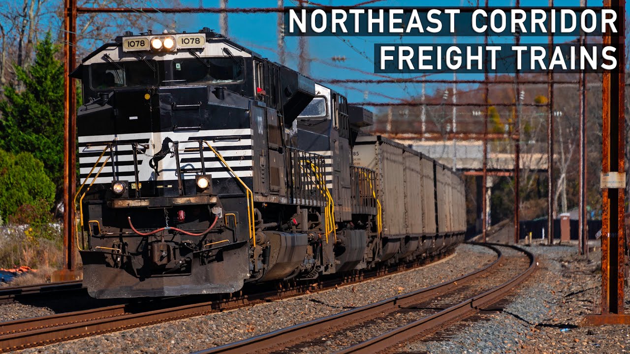 Heavy Freight Trains on Amtrak's Northeast Corridor