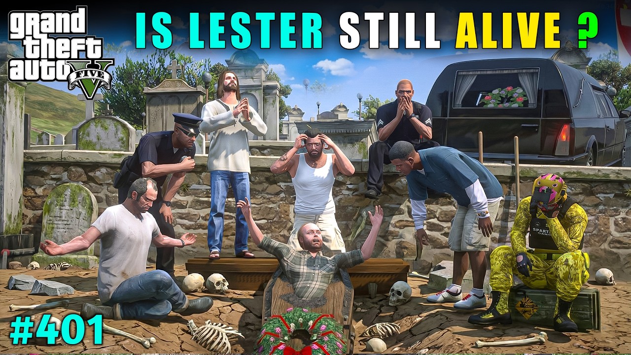 IS LESTER STILL ALIVE ? | GTA V GAMEPLAY 