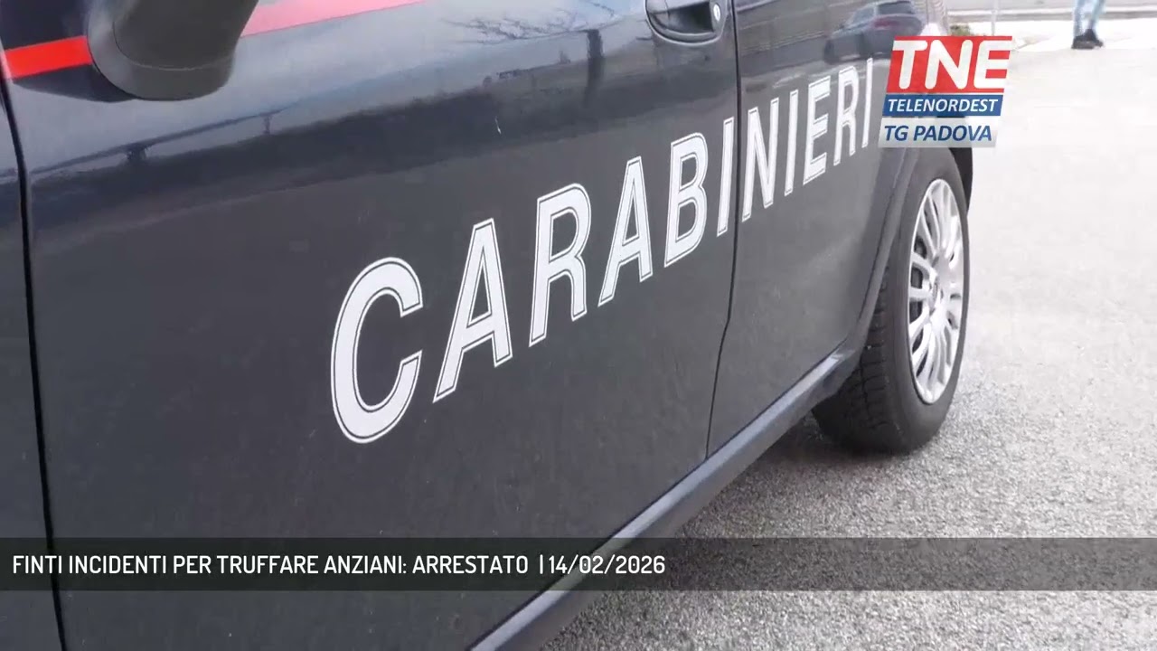 FINTI INCIDENTI PER TRUFFARE ANZIANI: ARRESTATO  | 14/02/2026
