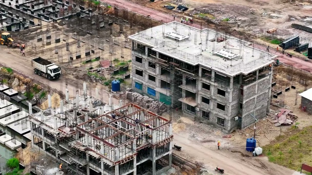 😳😳😳🚨🚨Incroyable l'évolution des travaux à la Cité-Jardin de Kinshasa