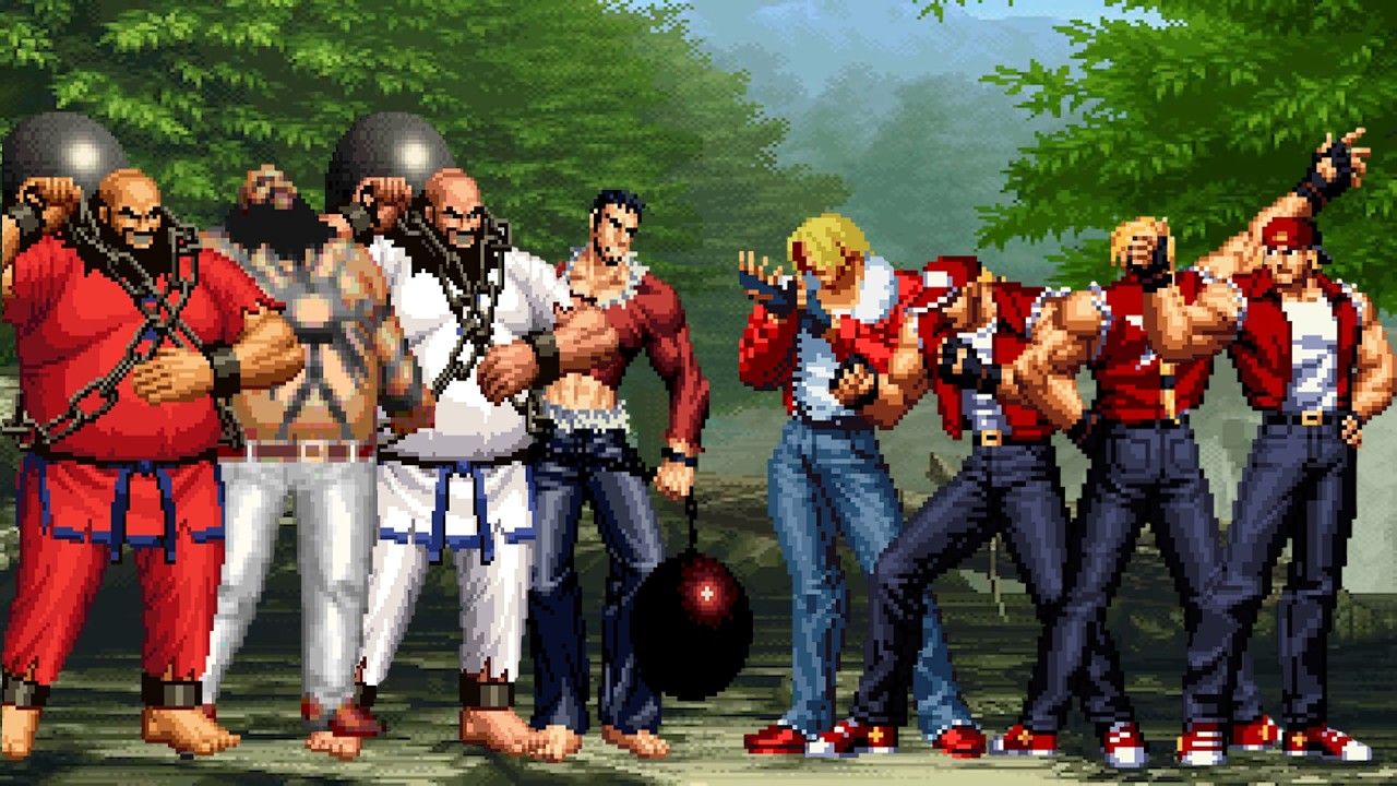 [KOF Mugen] Chang Koehan Team vs Terry Bogard Team