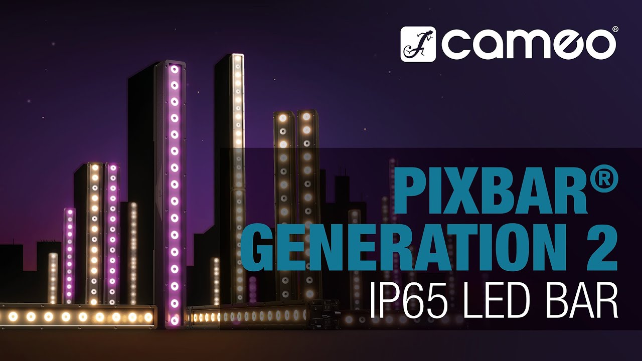 Cameo PIXBAR&reg; G2 │ REDEFINE YOUR CONNECTIONS!