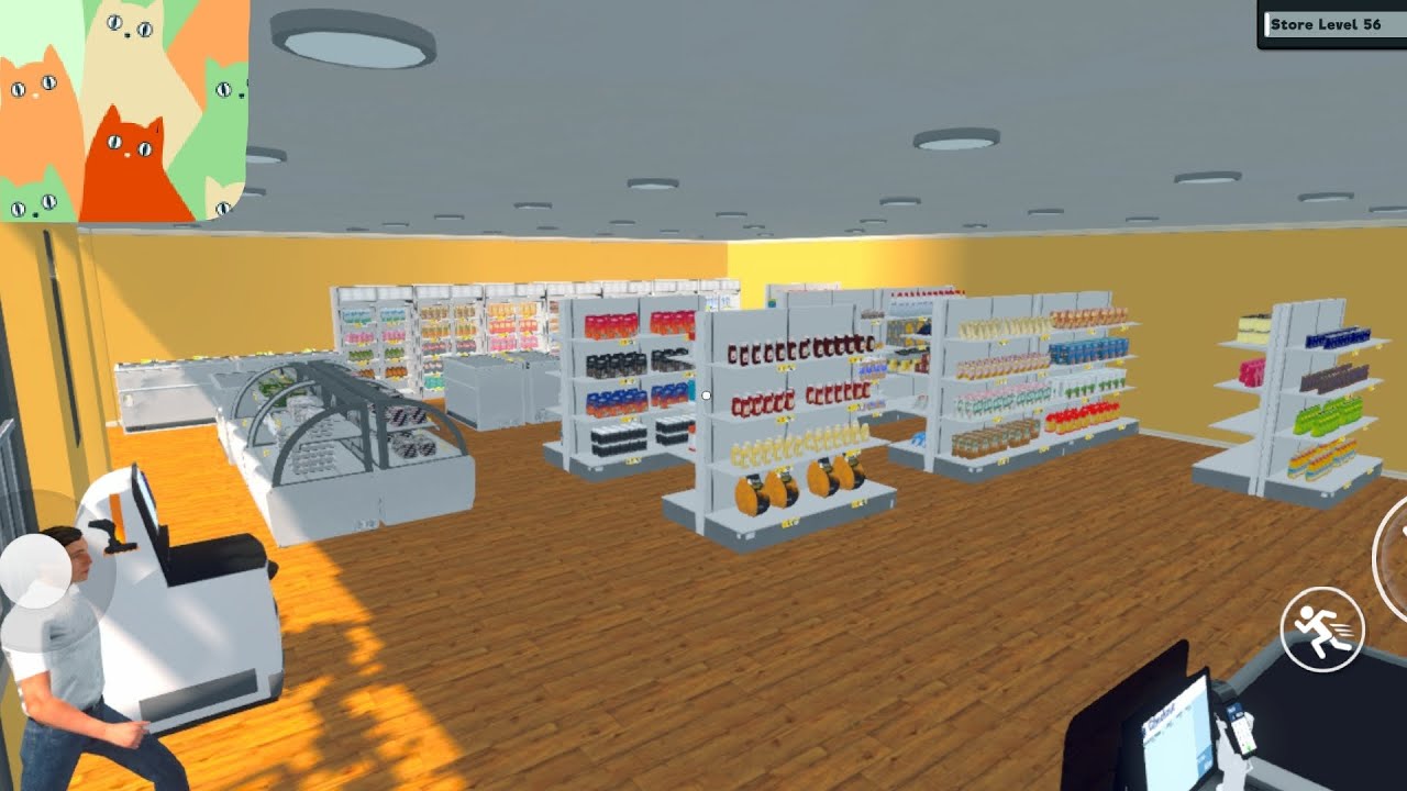 Supermarket Simulator Gameplay PART 18 #SupermarketSimulator #relaxinggame