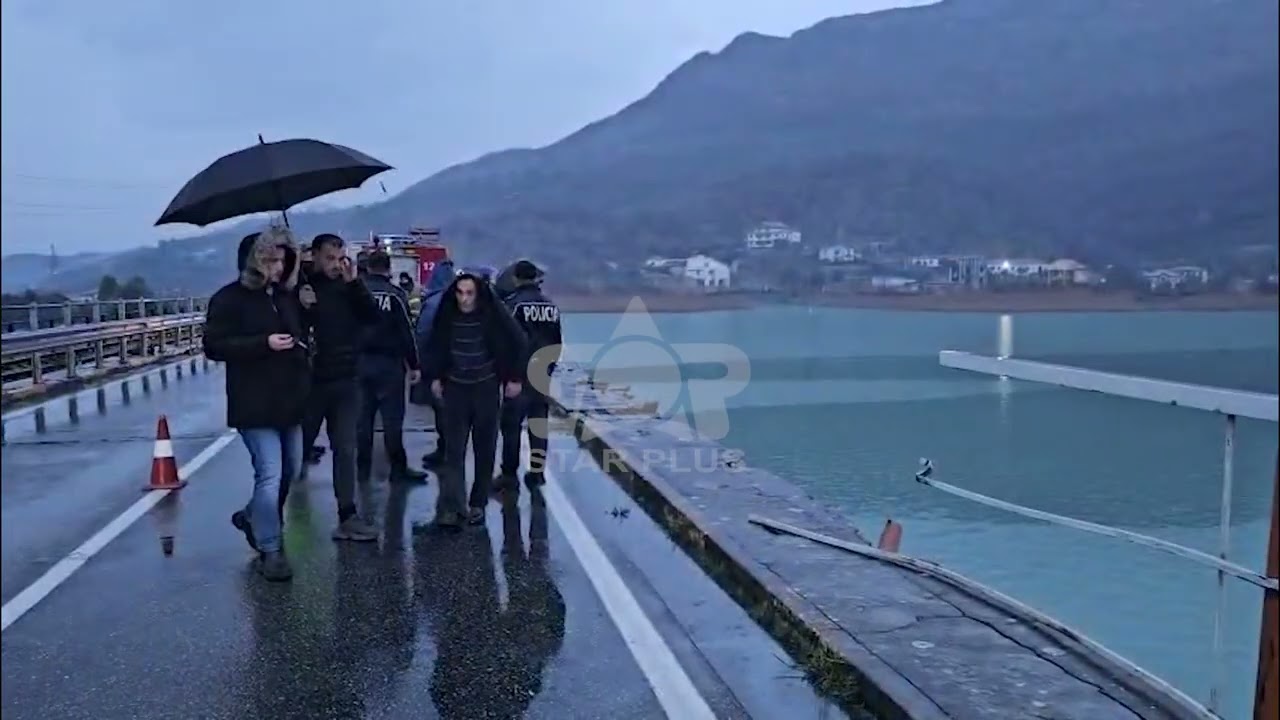 AUTOMJETI BIE NË LIQEN NGA URA E SPATHARIT, DËMTOHEN 3 SHTETAS