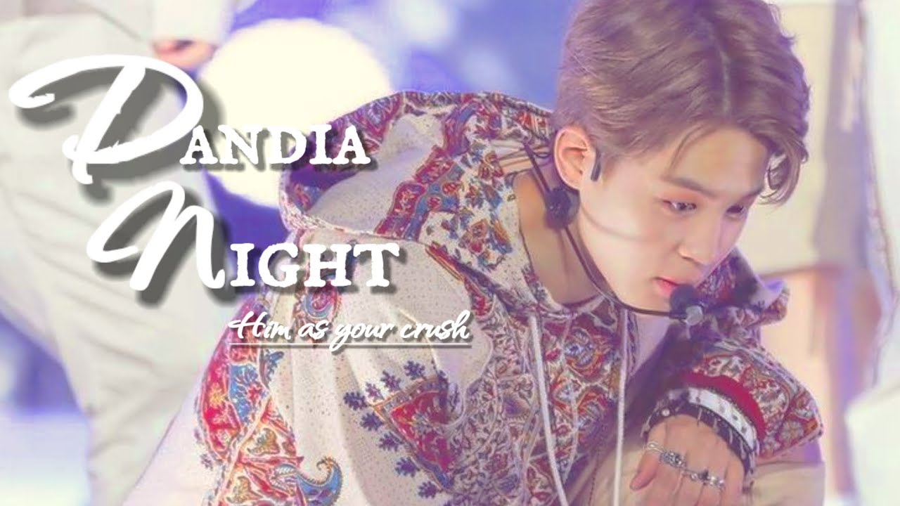 Celebrating Navratri with him | Him as your crush | Jimin ff oneshot | BTS  Indian ff