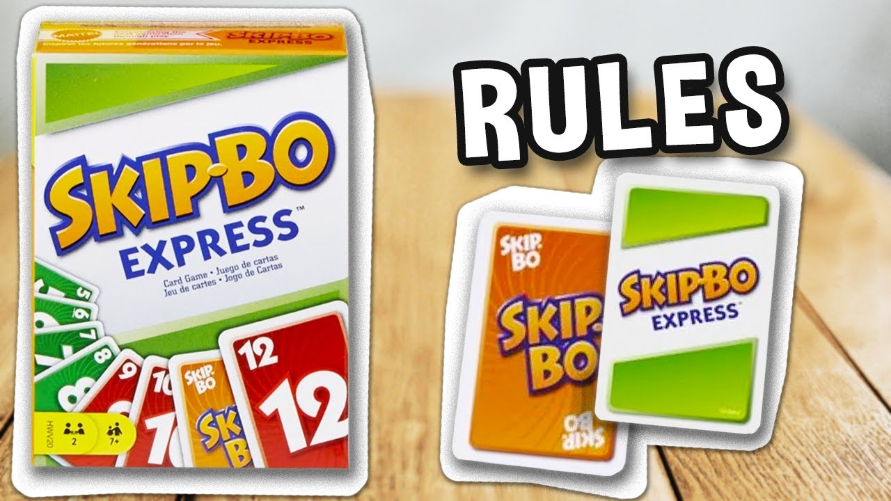 How to play SKIP BO EXPRESS card game (official rules, instructions and gameplay) | boardgamesTV