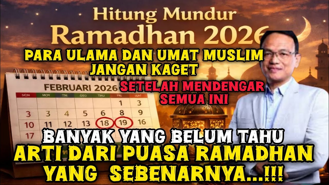 BANYAK YANG BELUM TAHU ‼️ ARTI DARI PUASA RAMADHAN SEBENARNYA #syaifulkarim #kajianspiritual 