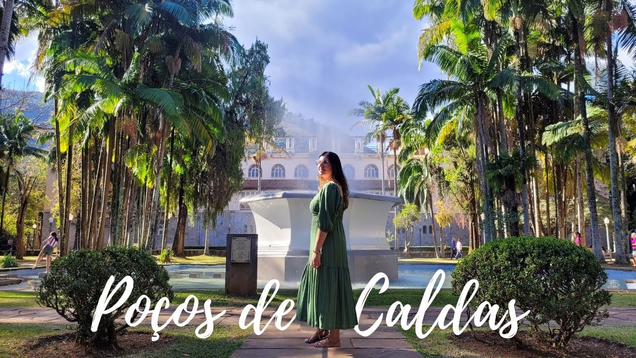 POÇOS DE CALDAS MG - UMA VOLTA AO PASSADO. Centro histórico, Thermas, Palace hotel e Palace casino