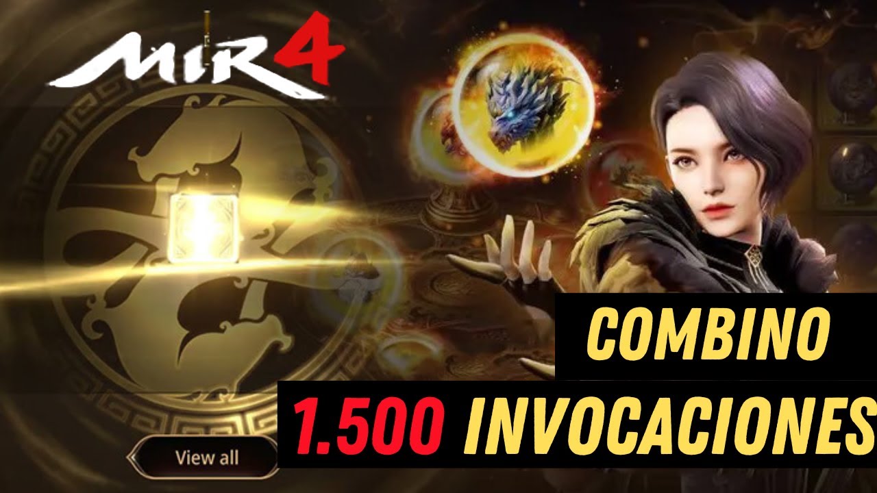 🔴 MIR4 🔴 1.500 INVOCACIONES 😭😭