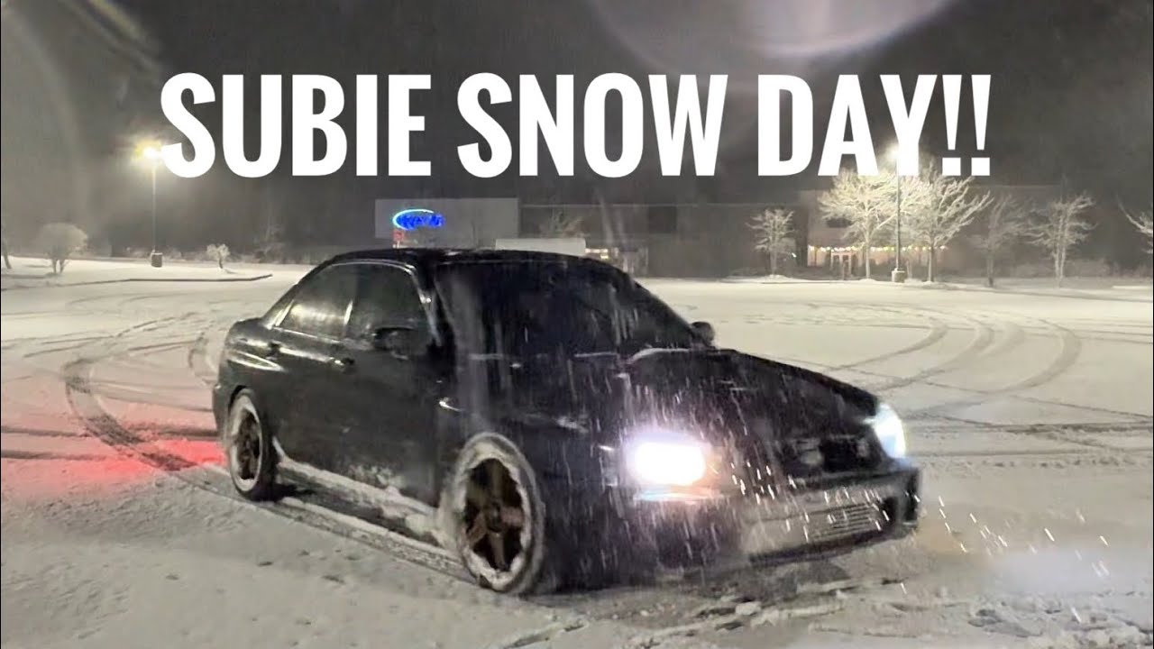 I spun out in my Subaru in the snow. Driver mod needed.