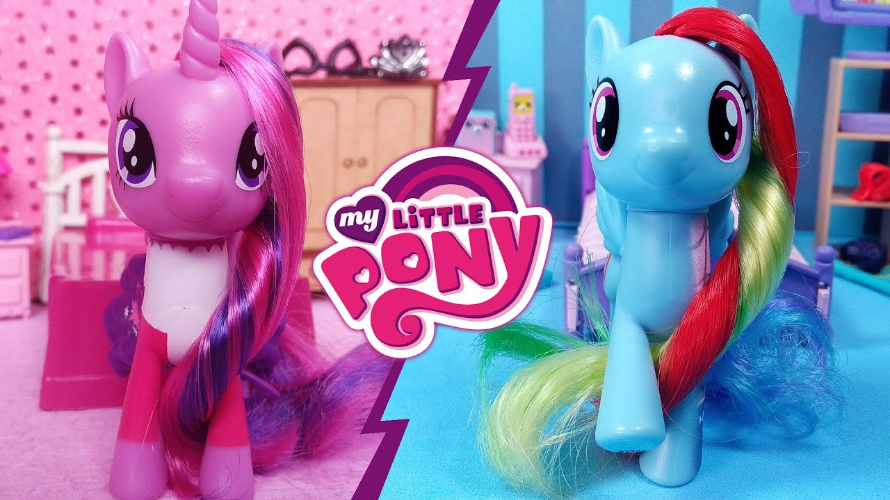 MLP - ROTINA: TWILIGHT vs RAINBOW DASH ‹ Luli Rarity ›