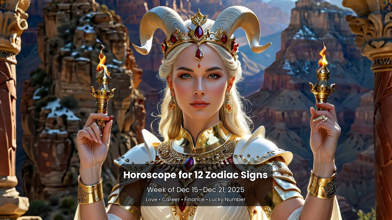 Weekly Horoscope &ndash; Dec 15 to Dec 21, 2025 #zodiacsign