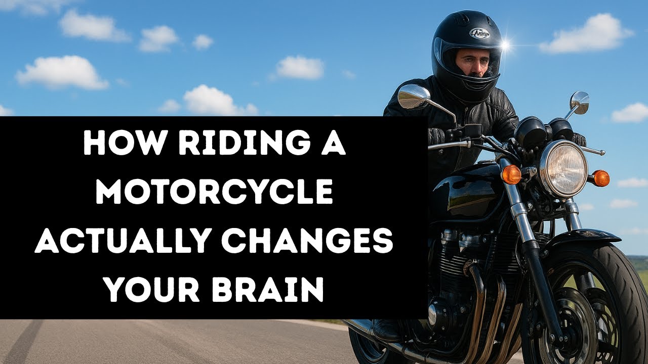 why riding a motorcycle feels like pure therapy?