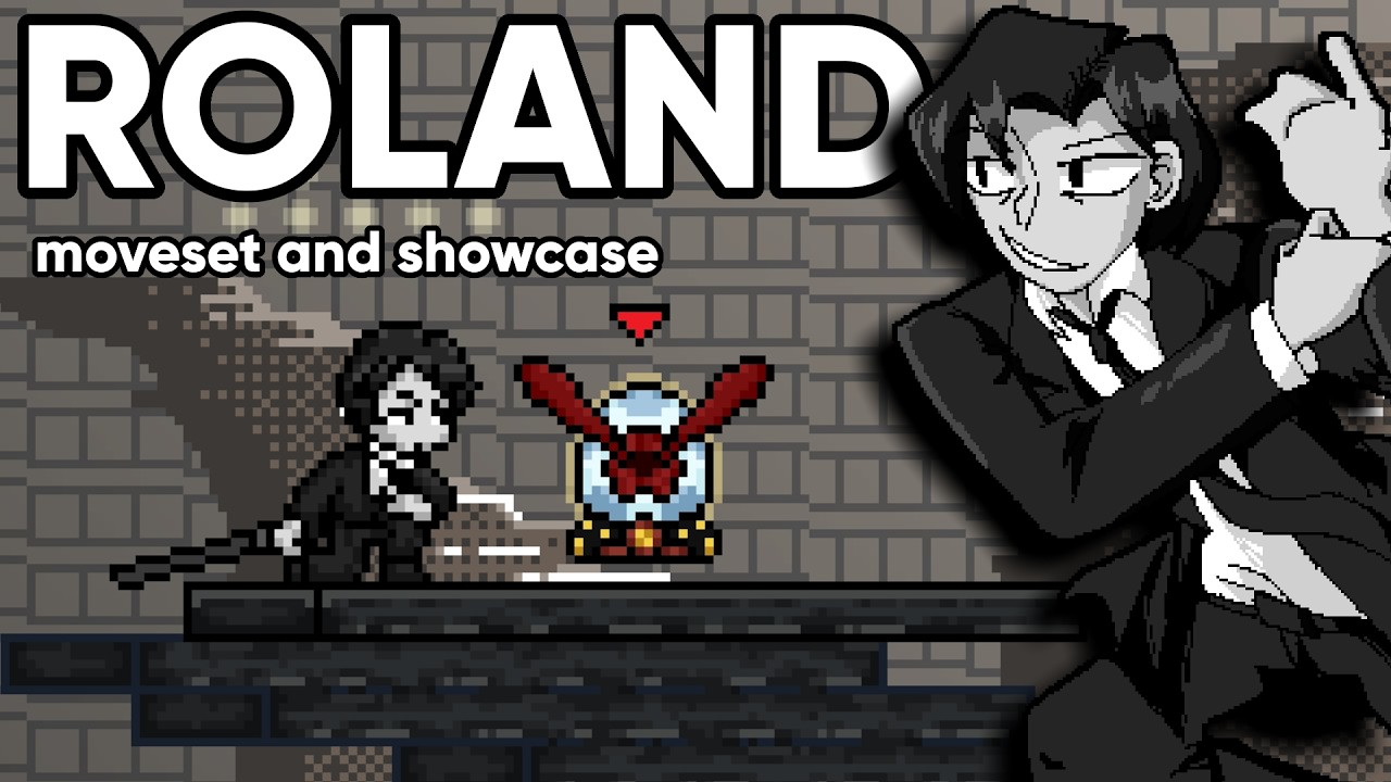 Roland (Library of Ruina) Moveset and Showcase - Rivals of Aether Workshop