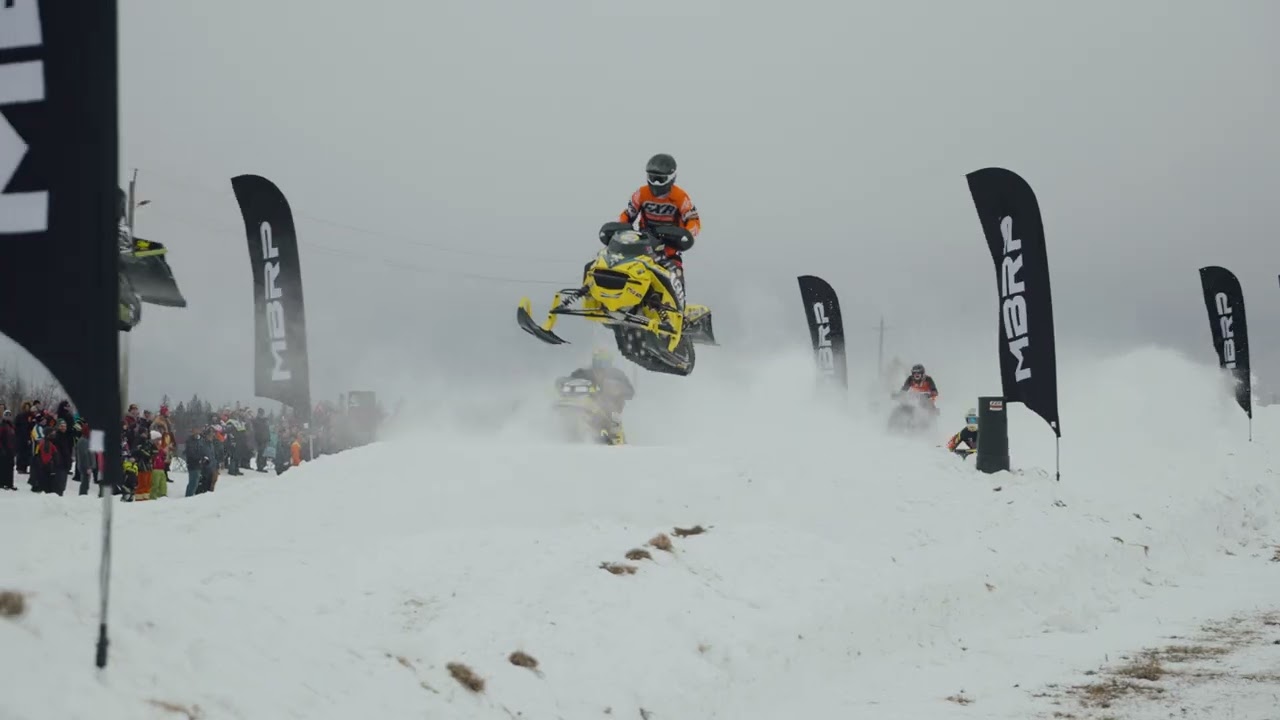 2022 CSRA Snowcross, Pro Highlights from Sudbury, March 5th (4K)