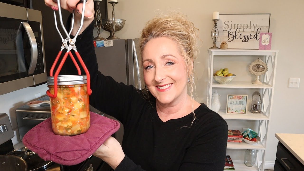 Canning Pineapple Mango Salsa ~ Happy Cinco de Mayo