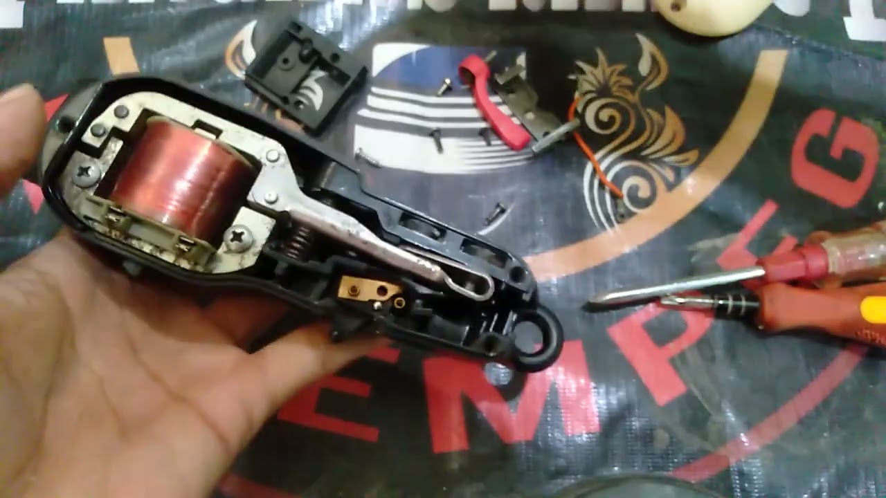 Cara sederhana pasang kembali hair clipper wahl super taper original.