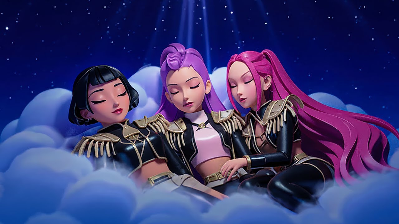 Засыпайте за 3 минуты с Руми, Мирой и Зои из Huntrix 🌙 | От спокойного пианино до глубокого сна